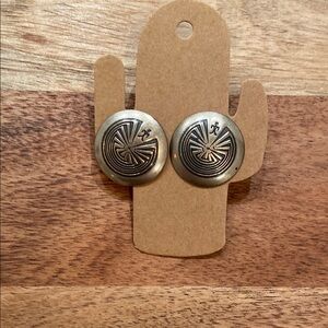 Sterling silver earrings with Kokopelli